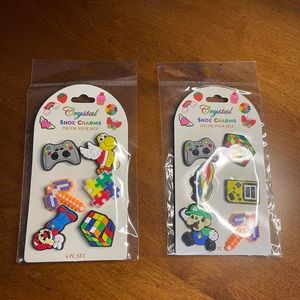 Shoe Charms. Gaming Style. New in Package.